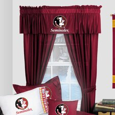  NCAA Florida State Seminoles Rod Pocket Window Treatment Set (Set of 2)  Sports Coverage Inc. 