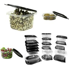  30-Piece Plastic Food Container Set  Imperial Home 