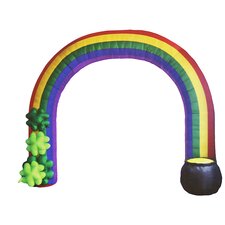 Inflatable St. Patrick's Day Arch Decoration  Northlight Seasonal 