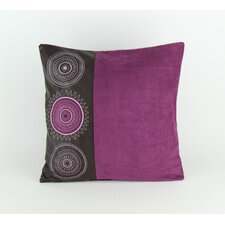  Aretha Faux Leather Throw Pillow  Varick Gallery® 