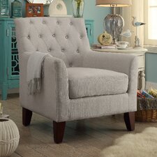  Kilmersdon Tufted Armchair  Varick Gallery® 