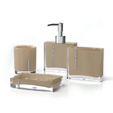  Cristal 4-Piece Bathroom Accessory Set  Immanuel 