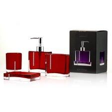  Cristal 4-Piece Bathroom Accessory Set  Immanuel 