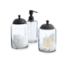  Fielding 3-Piece Bathroom Accessory Set  The Twillery Co. 