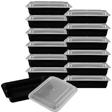  12-Piece Premium Meal Prep Food Storage Container Set (Set of 12)  Heim Concept 