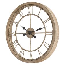  Natural Wood Wall Clock  Laurel Foundry Modern Farmhouse 