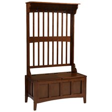  Jeremiah Hall Tree with Storage Bench  Linon 