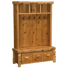  Cedar Entry Locker Unit Wall Hook  Fireside Lodge 