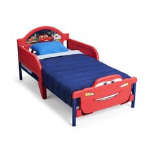  Disney Cars 3D Convertible Toddler Bed  Delta Children 