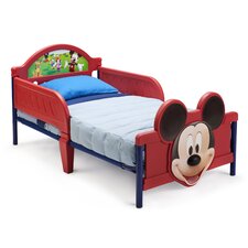  Disney Mickey Mouse 3D Convertible Toddler Bed  Delta Children 