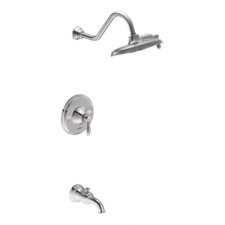  Weymouth Posi-Temp Tub and Shower Faucet Trim  with Lever Handle  Moen 
