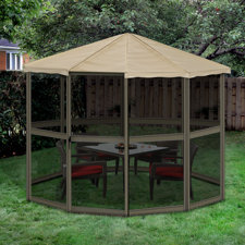  12 Ft. W x 12 Ft. D Metal Portable Gazebo  Gazebo Penguin 