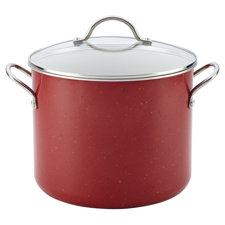  Farberware New Traditions Ceramic Cookware 12 Qt. Stock Pot with Lid  Farberware 