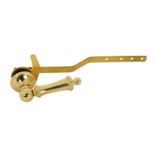 antique brass toilet flush lever