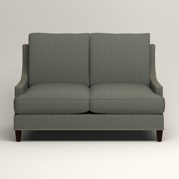 Birch Lane Larson Nailhead Trim Loveseat & Reviews Birch Lane