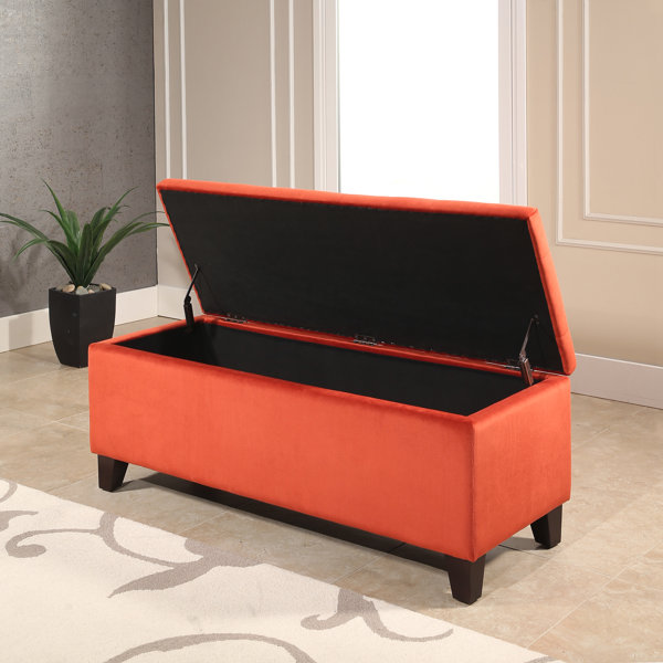 Hayworth Upholstered Storage Bedroom Bench Joss & Main
