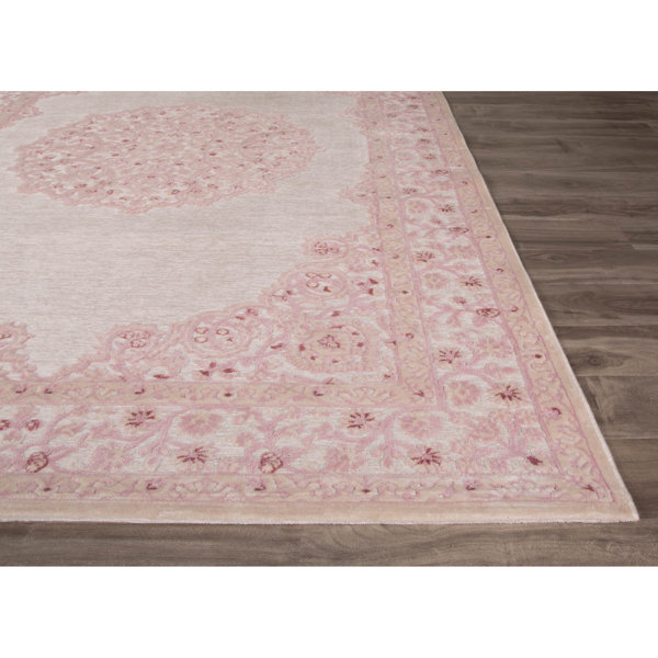 Alamosa Ivory & Pink Area Rug & Reviews Joss & Main