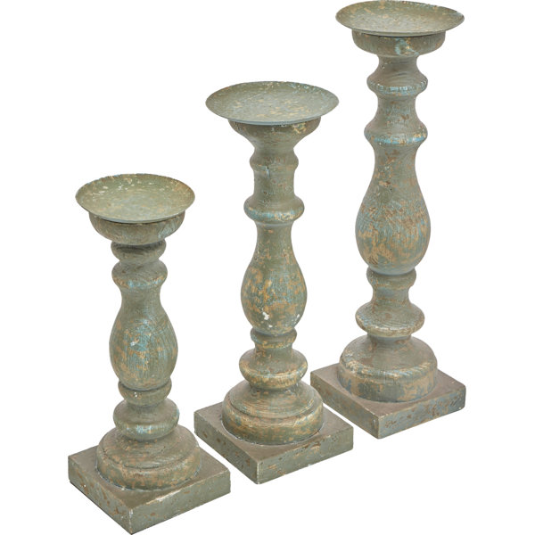 3Piece Bedford Candleholder Set & Reviews Joss & Main