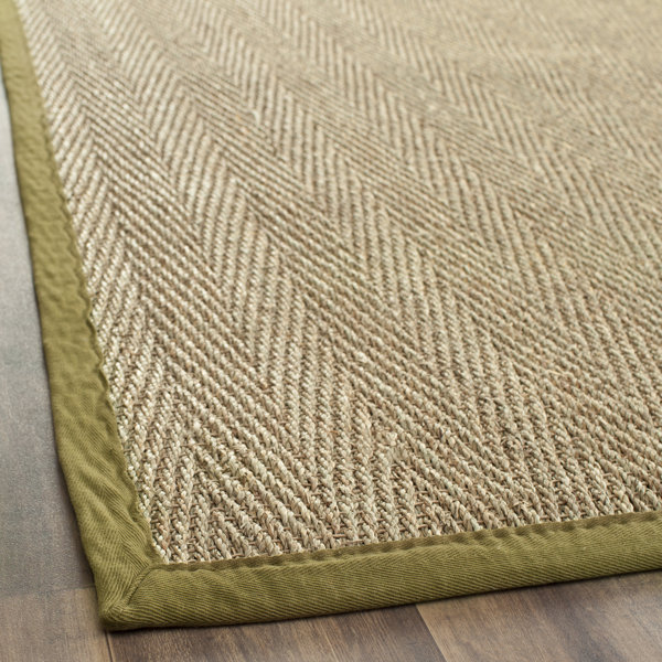 Arlington Natural/Light Olive Area Rug & Reviews Joss & Main