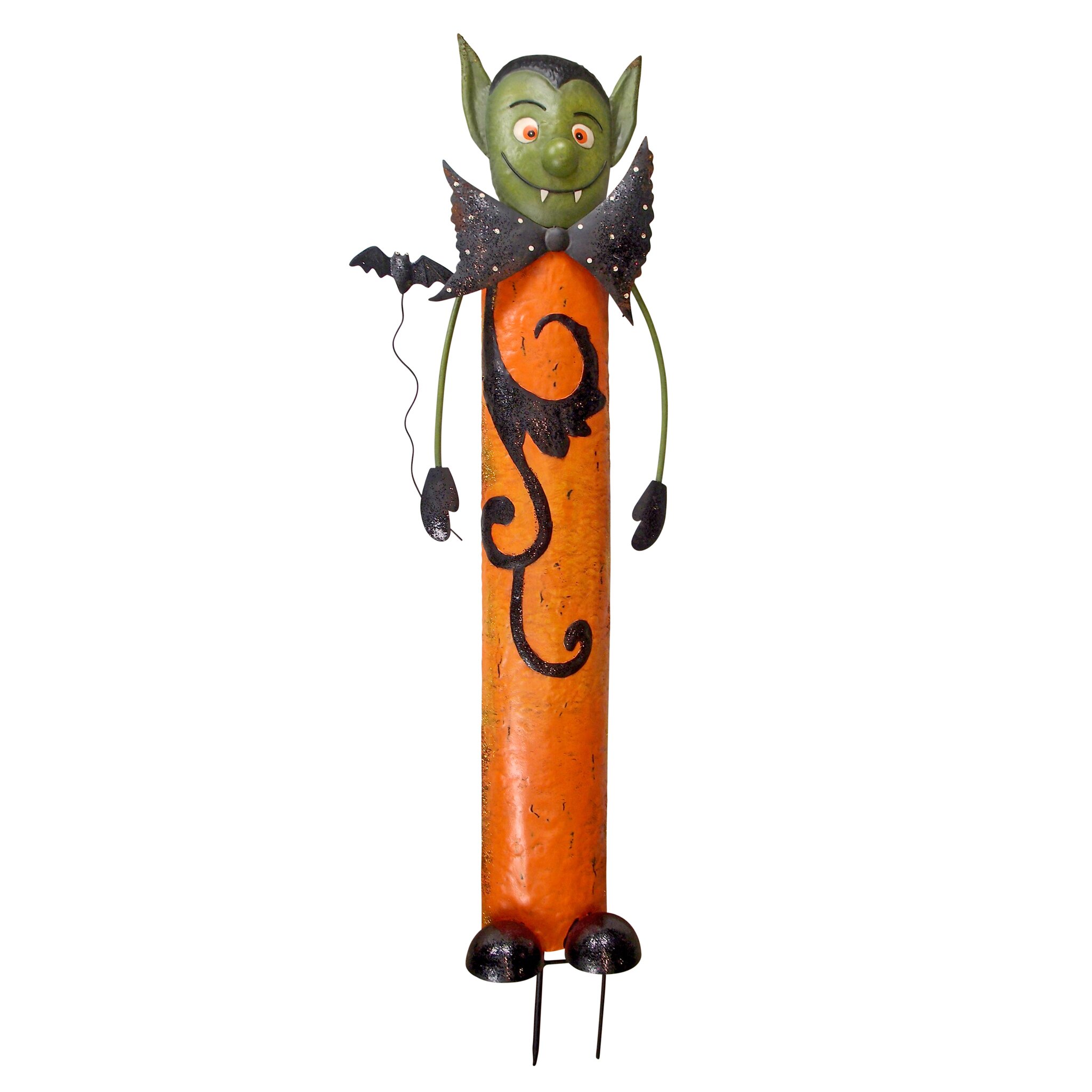 Halloween Metal Yard Stakes
 Design Toscano Halloween Metal Count Vampire Garden Stake & Reviews