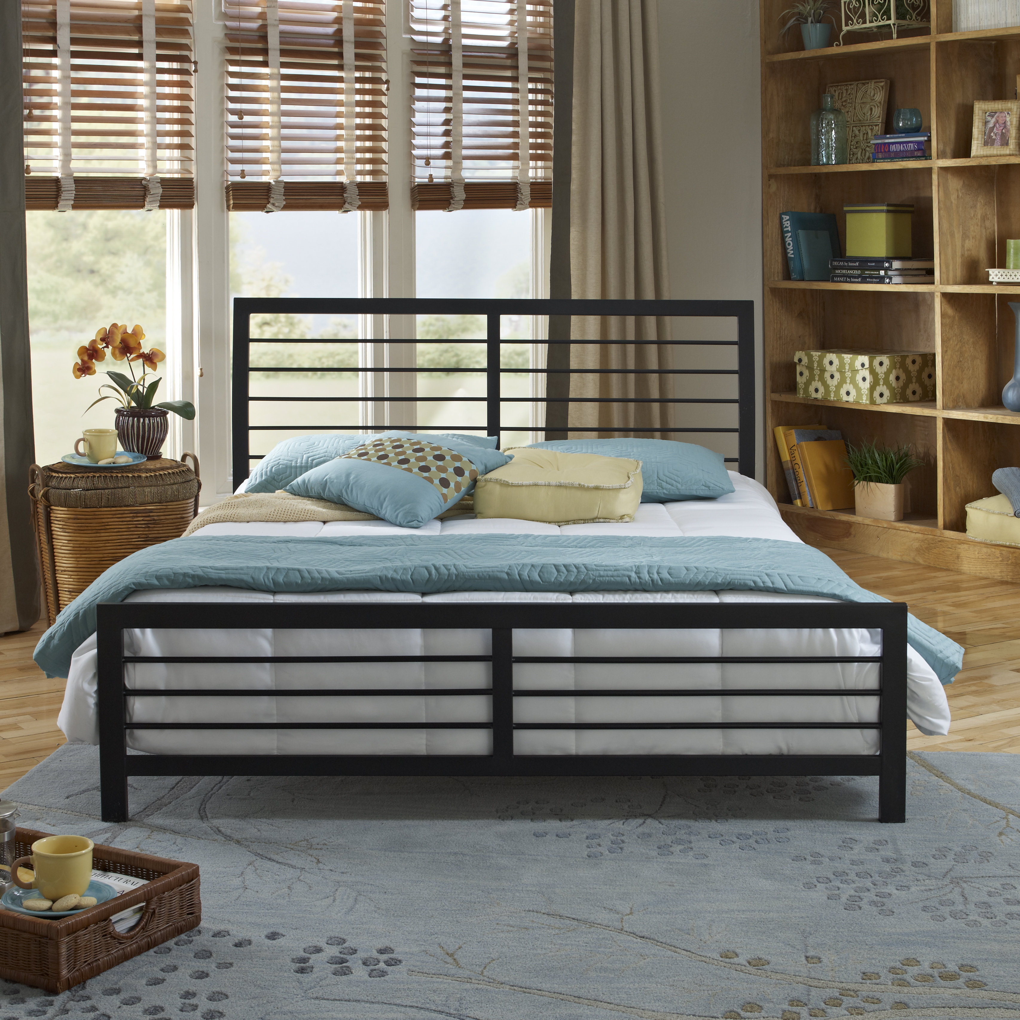 EcoLux Queen Platform Bed & Reviews Wayfair