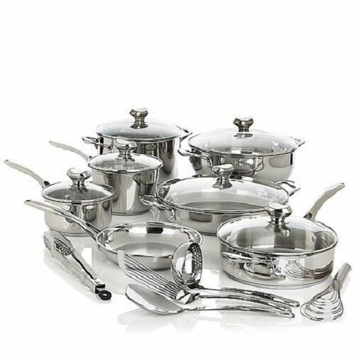 wolfgang puck 18 10 stainless steel cookware