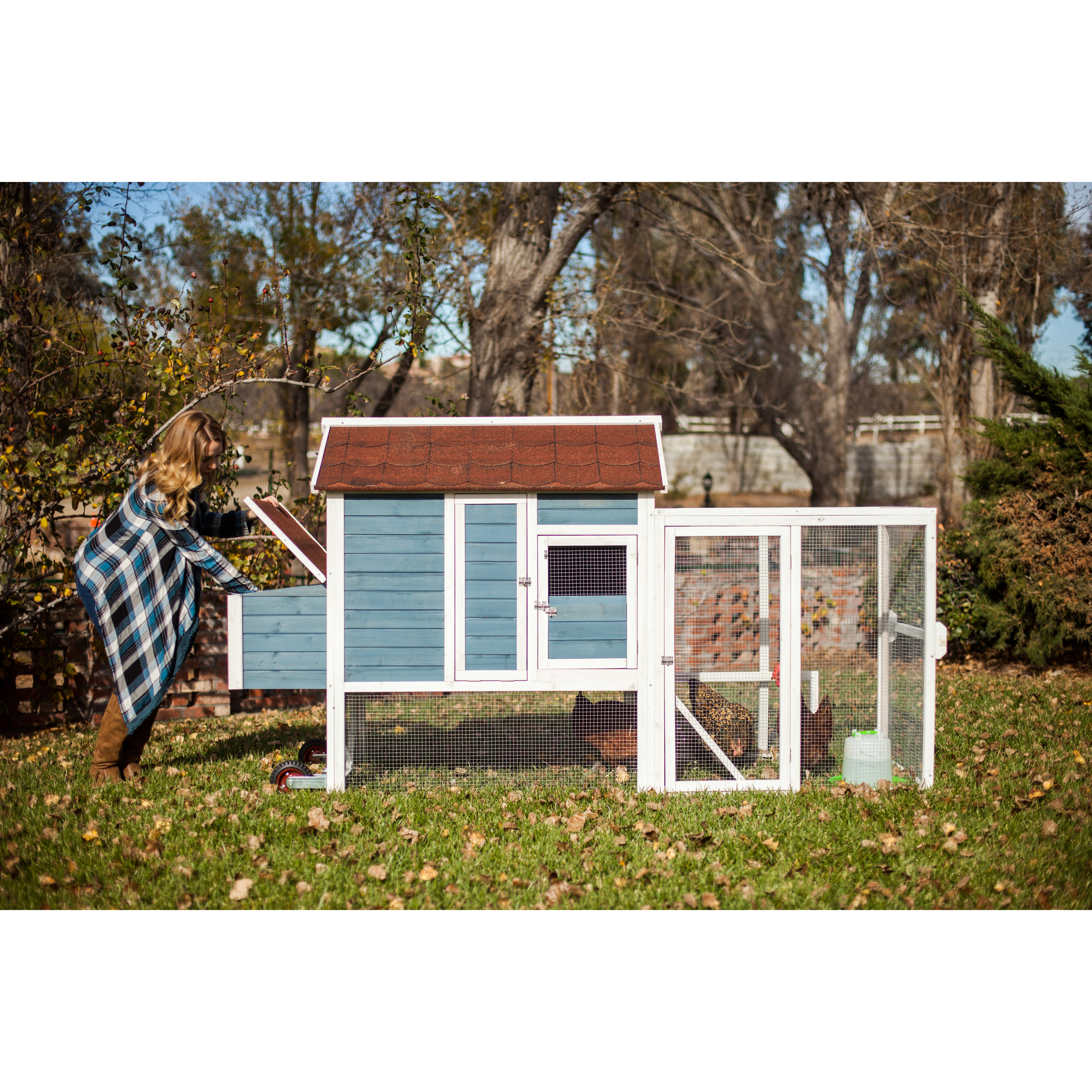 Advantek The Tractor Chicken Coop & Reviews Wayfair