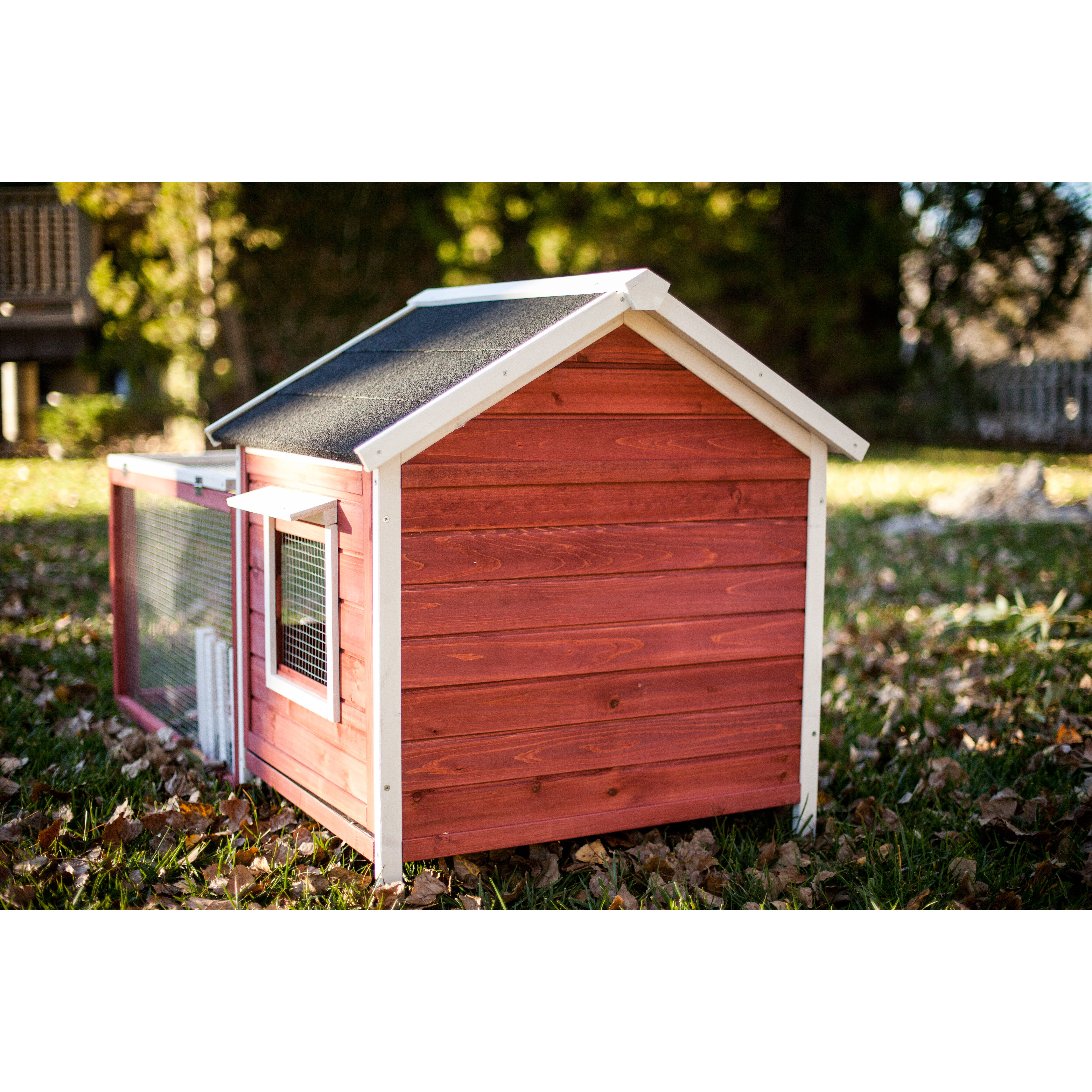 Advantek The White Picket Fence Rabbit Hutch & Reviews Wayfair