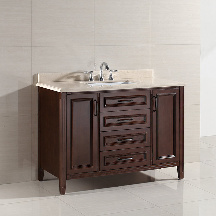 Ove Decors Daniel 48 Single Bathroom Vanity Set Reviews Wayfair Ove Decors Daniel 48 Quot Single Bathroom Vanity Set