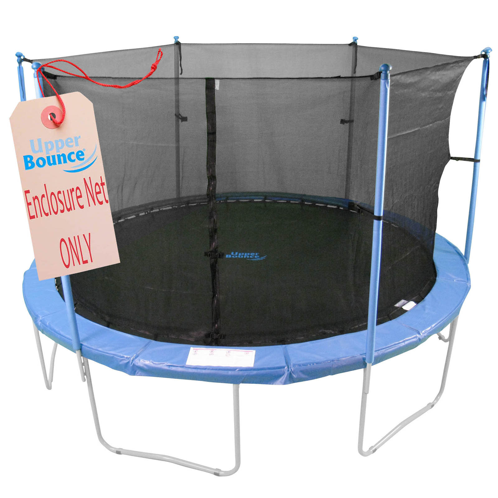 Upper Bounce 7.5' Round Trampoline Net Using 6 Poles or 3 Arches Wayfair