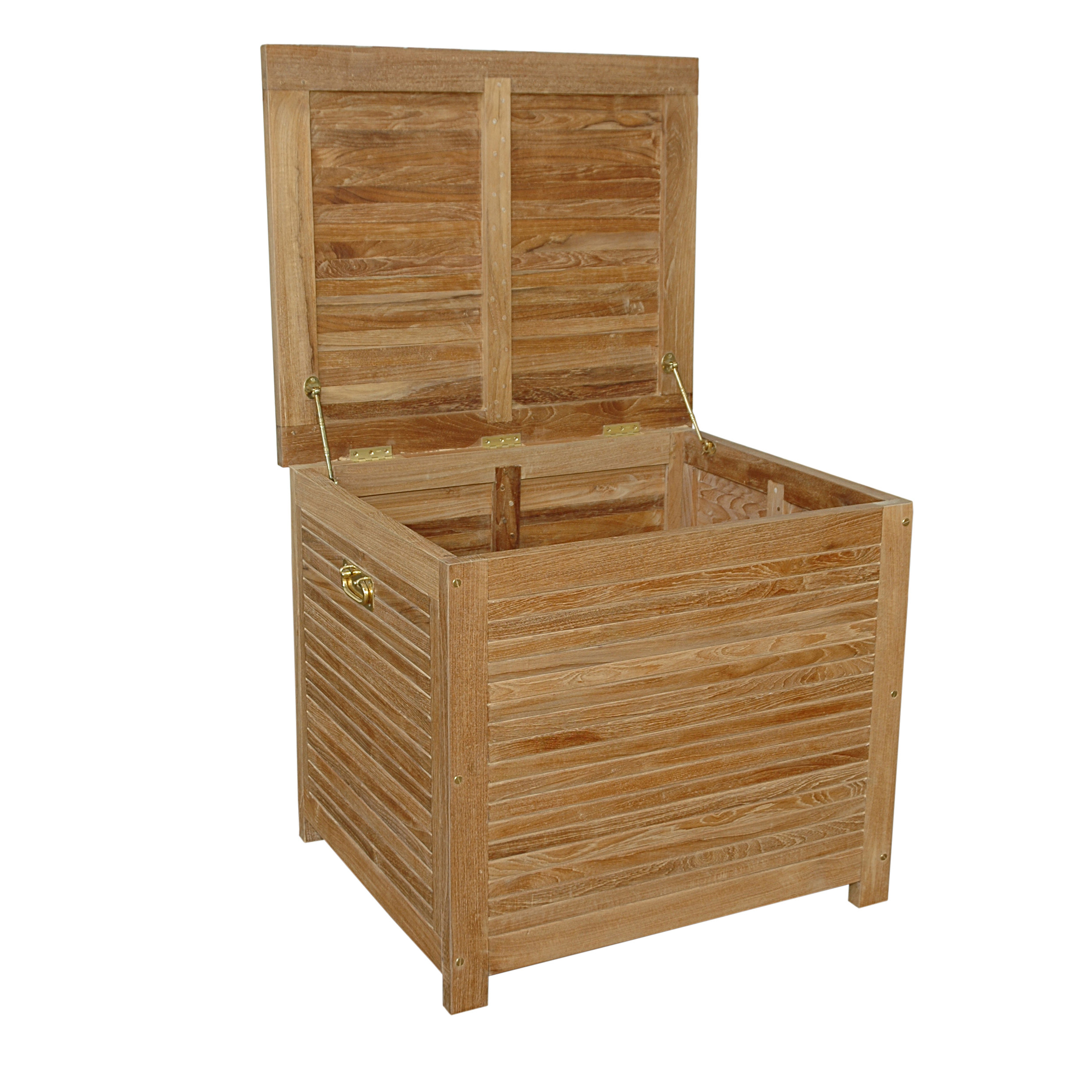 Anderson Teak Camrose Wood Deck Box & Reviews Wayfair