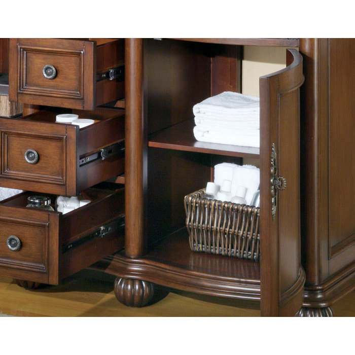 Silkroad Exclusive Adela 52 Double Bathroom Vanity Set Reviews Silkroad Exclusive Adela 52 Quot Double Bathroom Vanity Set