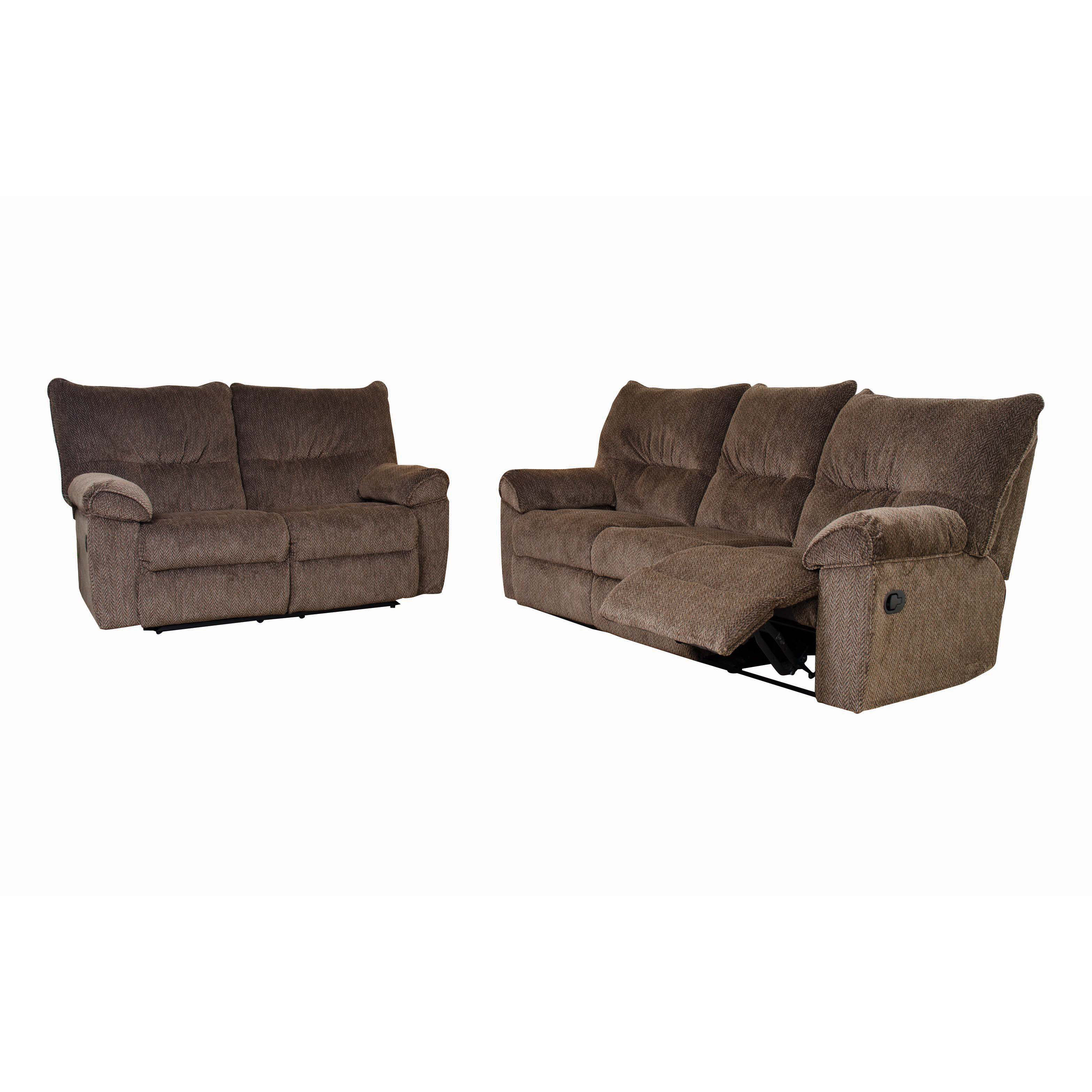 Serta Upholstery Double Reclining Sofa & Reviews Wayfair