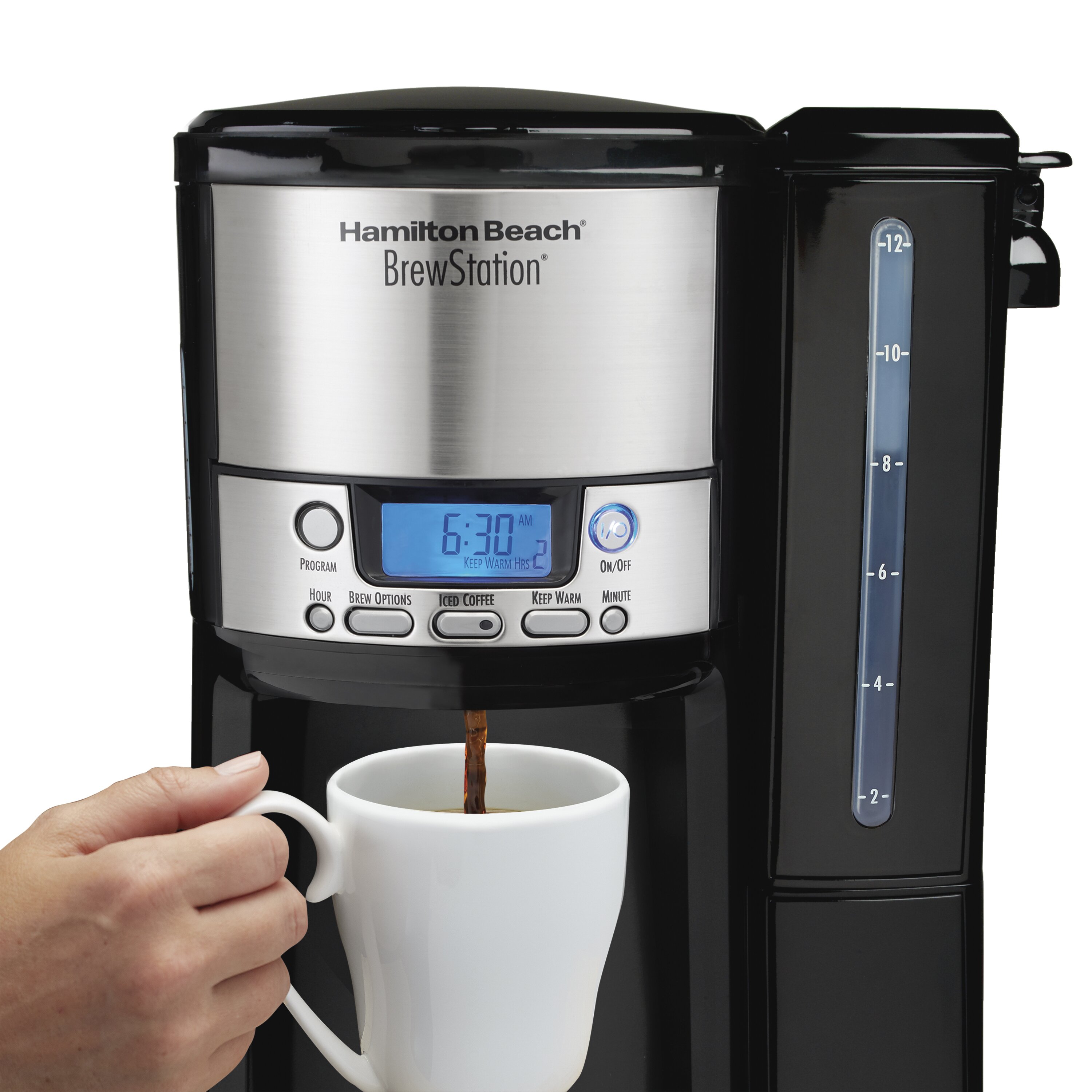 Hamilton Beach Brewstation 12 Cup Coffee Maker & Reviews Wayfair