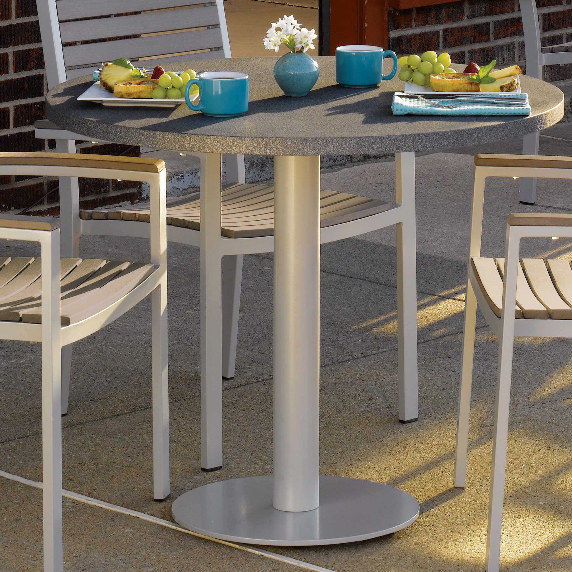 Oxford Garden Travira Bistro Table & Reviews Wayfair