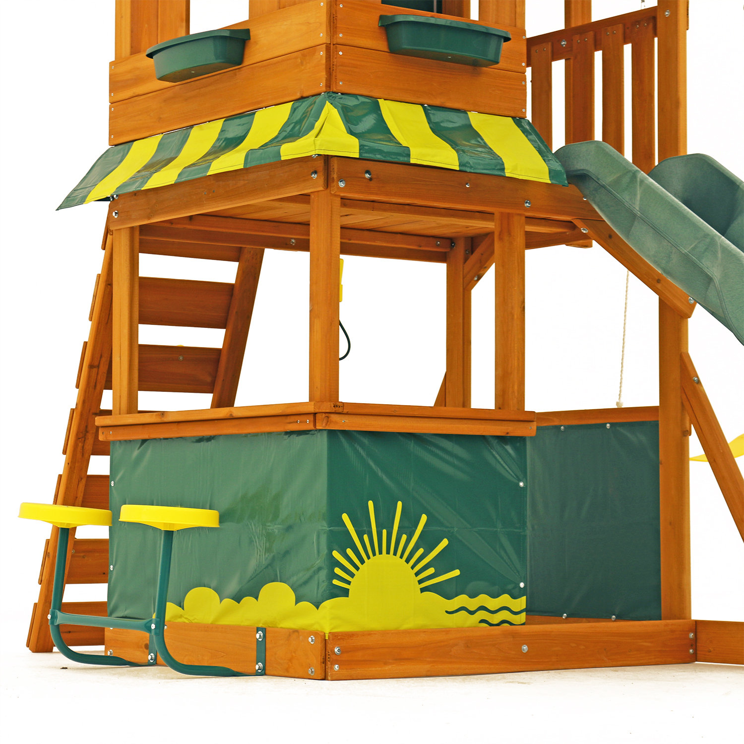 Big Backyard Magnolia Wooden Swing Set & Reviews | Wayfair