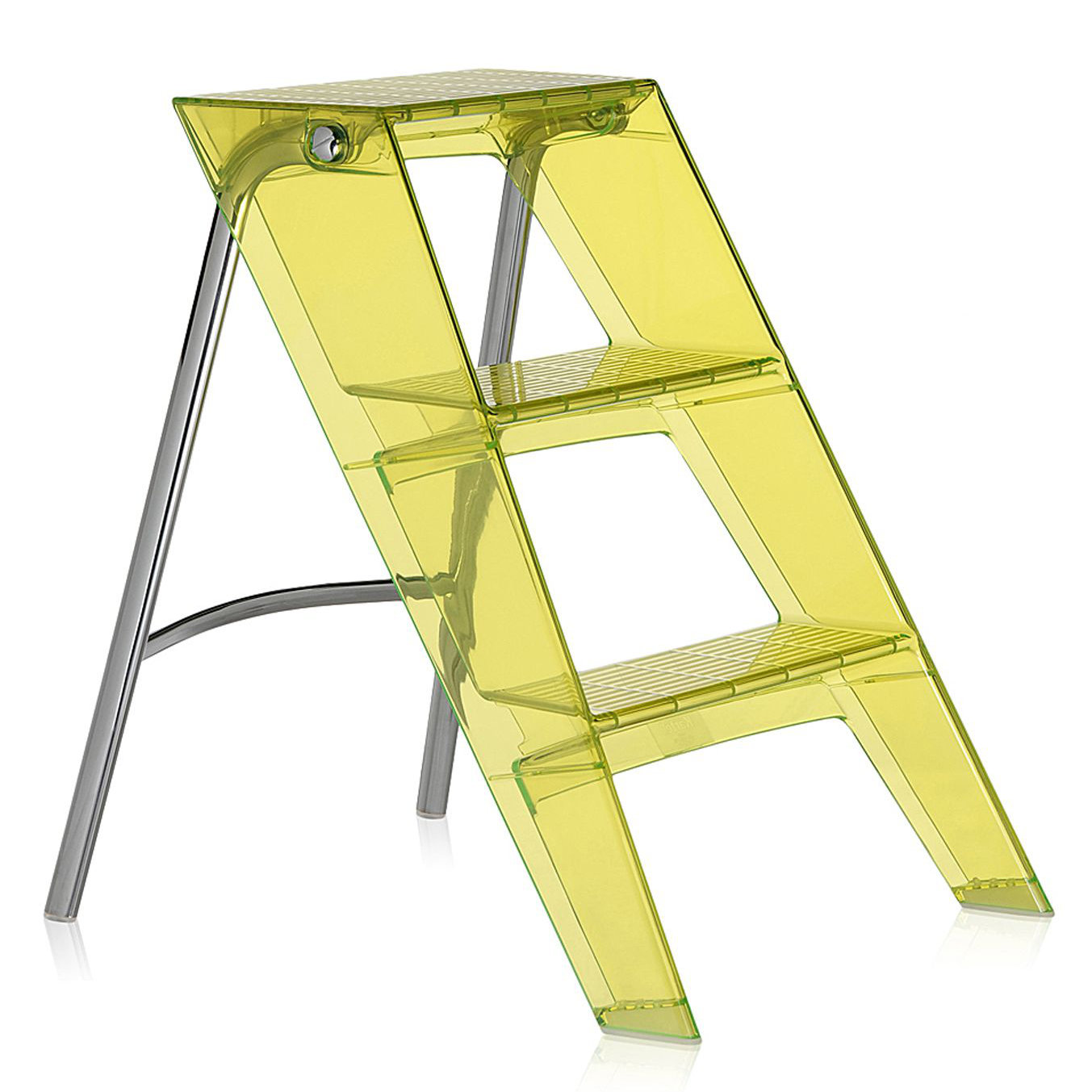 Kartell 3Step Plastic Upper Step Stool & Reviews Wayfair