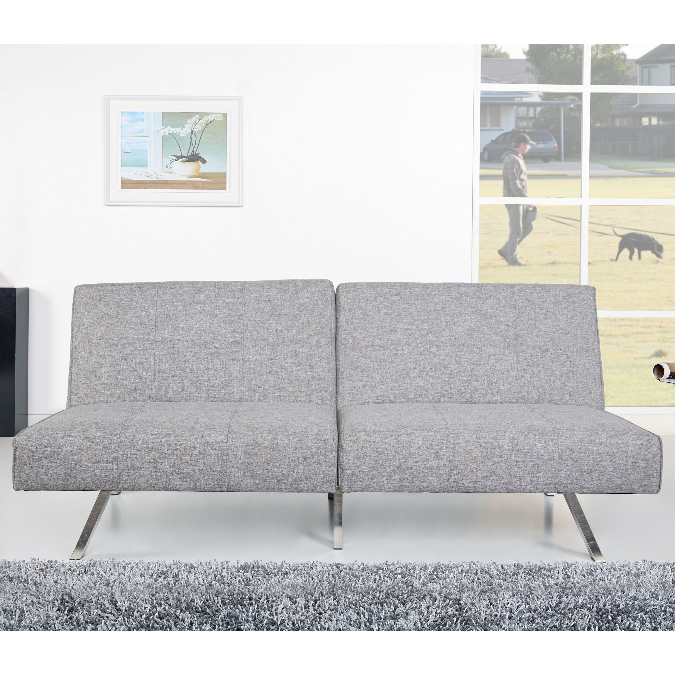 Varick Gallery Rosehill Ash Sleeper Sofa & Reviews | Wayfair