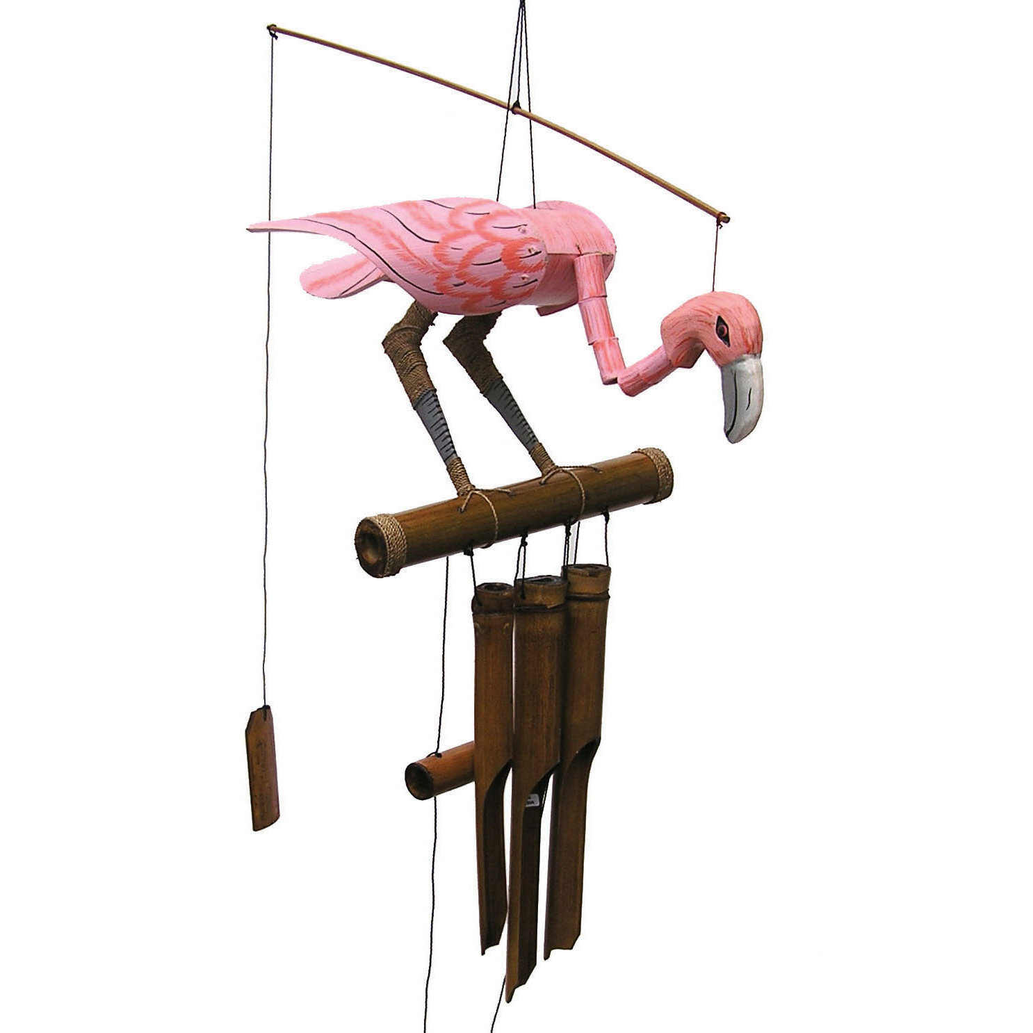 Cohasset Gifts Garden Pink Flamingo Wind Chime Reviews Wayfair Cohasset Gifts Garden Pink Flamingo Wind Chime