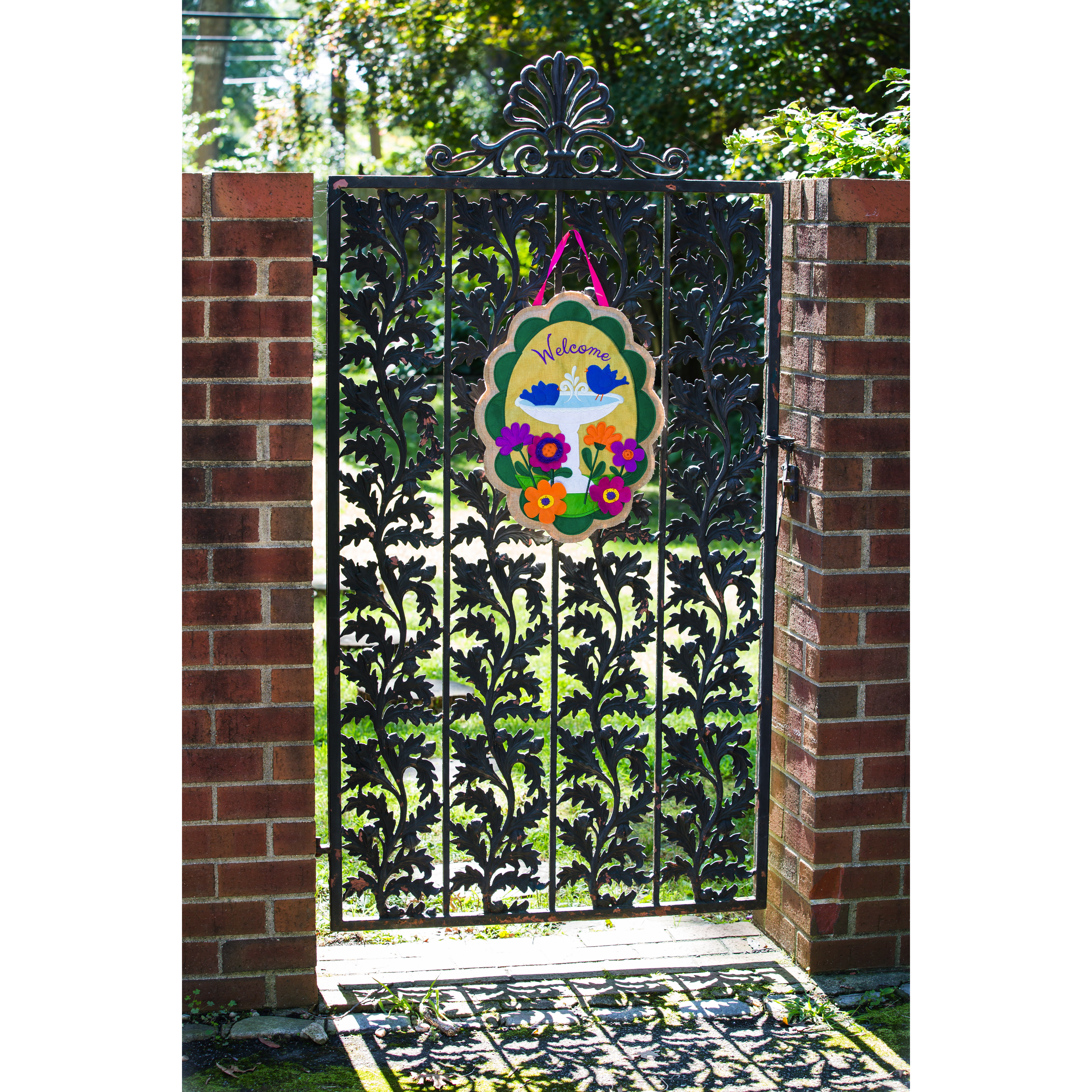 Evergreen Enterprises, Inc Mavis Bird Bath Door Hanger Wayfair