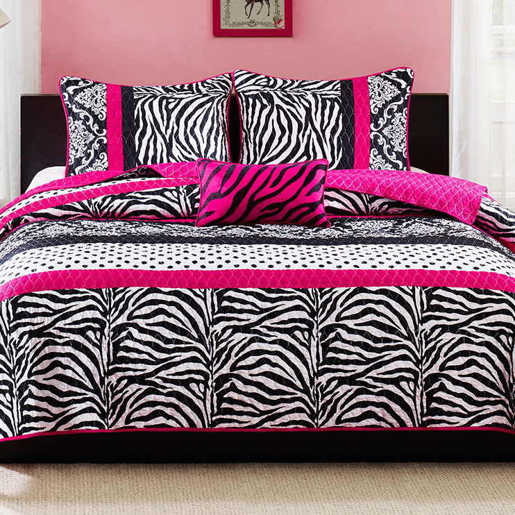Mi Zone Emma 4 Piece Reversible Coverlet Set Reviews Wayfair Mi Zone Emma 4 Piece Reversible Coverlet Set