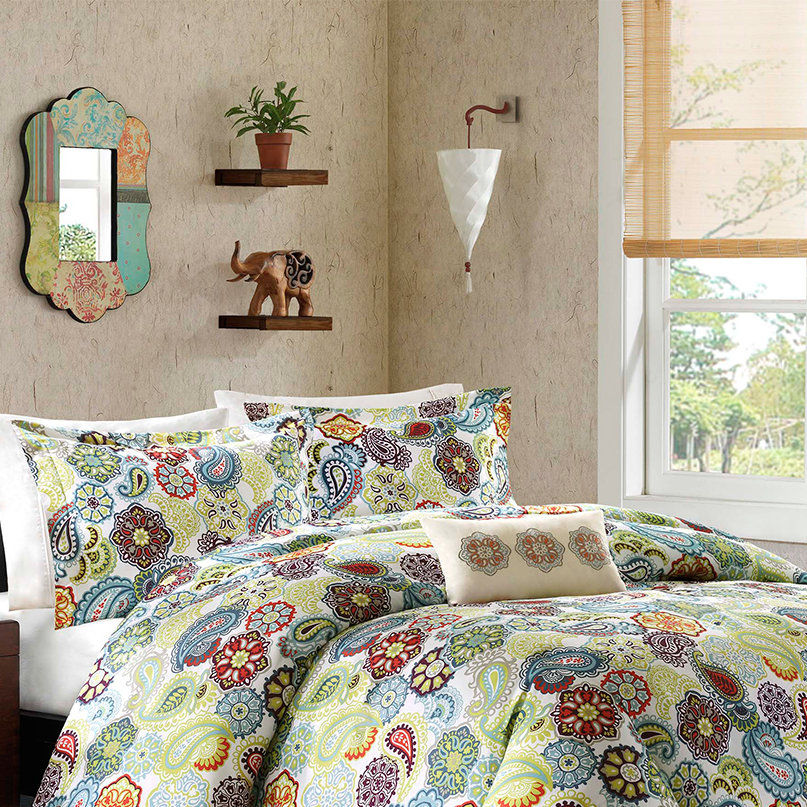 Mi Zone Tamil 4 Piece Duvet Cover Set Reviews Wayfair Mi Zone Tamil 4 Piece Duvet Cover Set