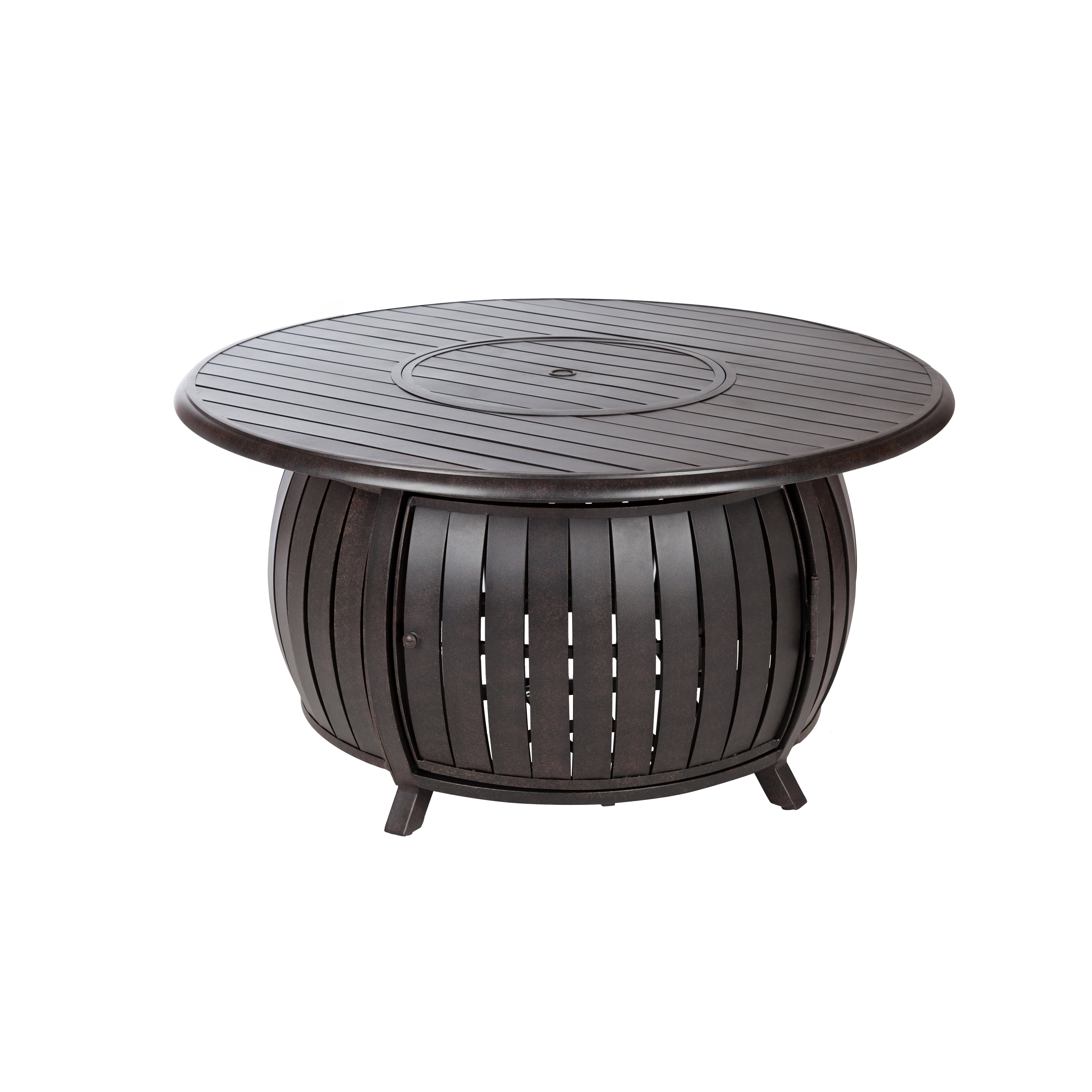 Fire Sense Extruded Aluminum Propane Fire Pit Table ...