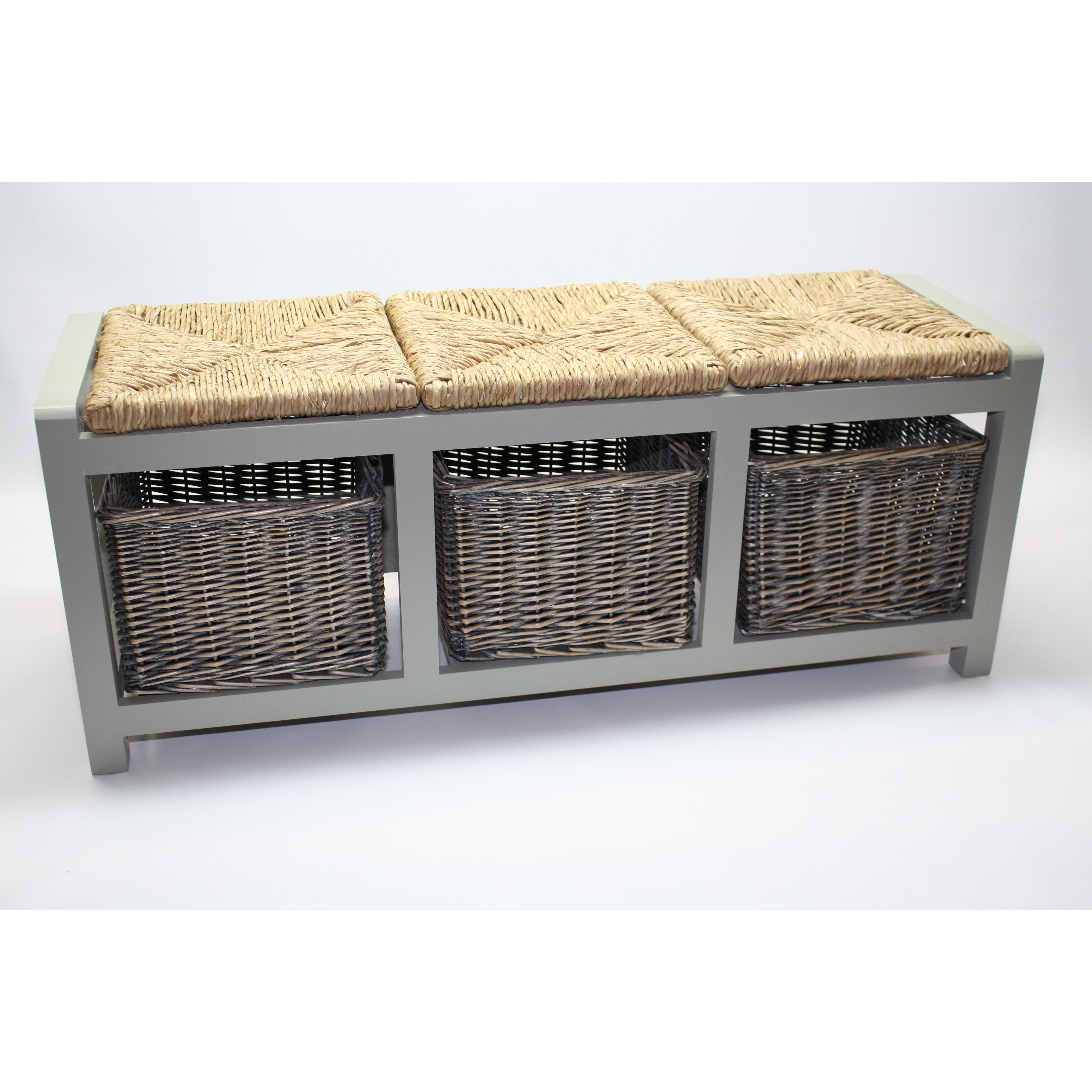 PM & PP Cavendish Wicker Storage Hallway Bench & Reviews Wayfair.co.uk