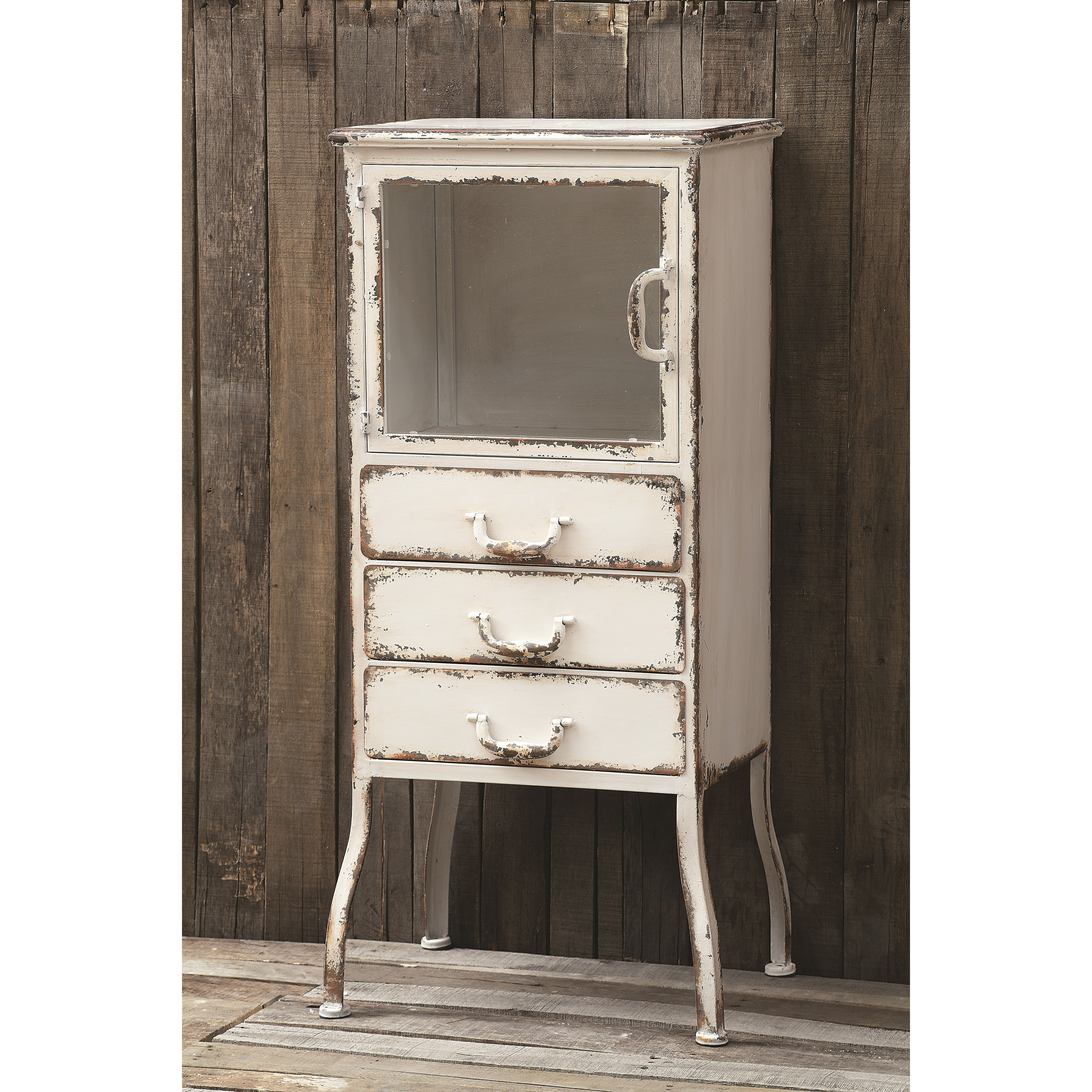 Creative CoOp Metal 3 Drawer & Reviews Wayfair