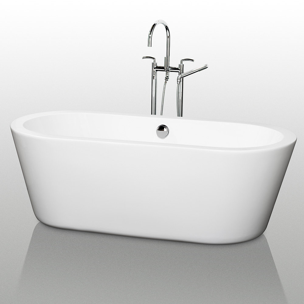 Wyndham Collection Mermaid 71 X 34 Freestanding Soaking Bathtub Wyndham Collection Mermaid 71 Quot X 34 Freestanding Soaking Bathtub