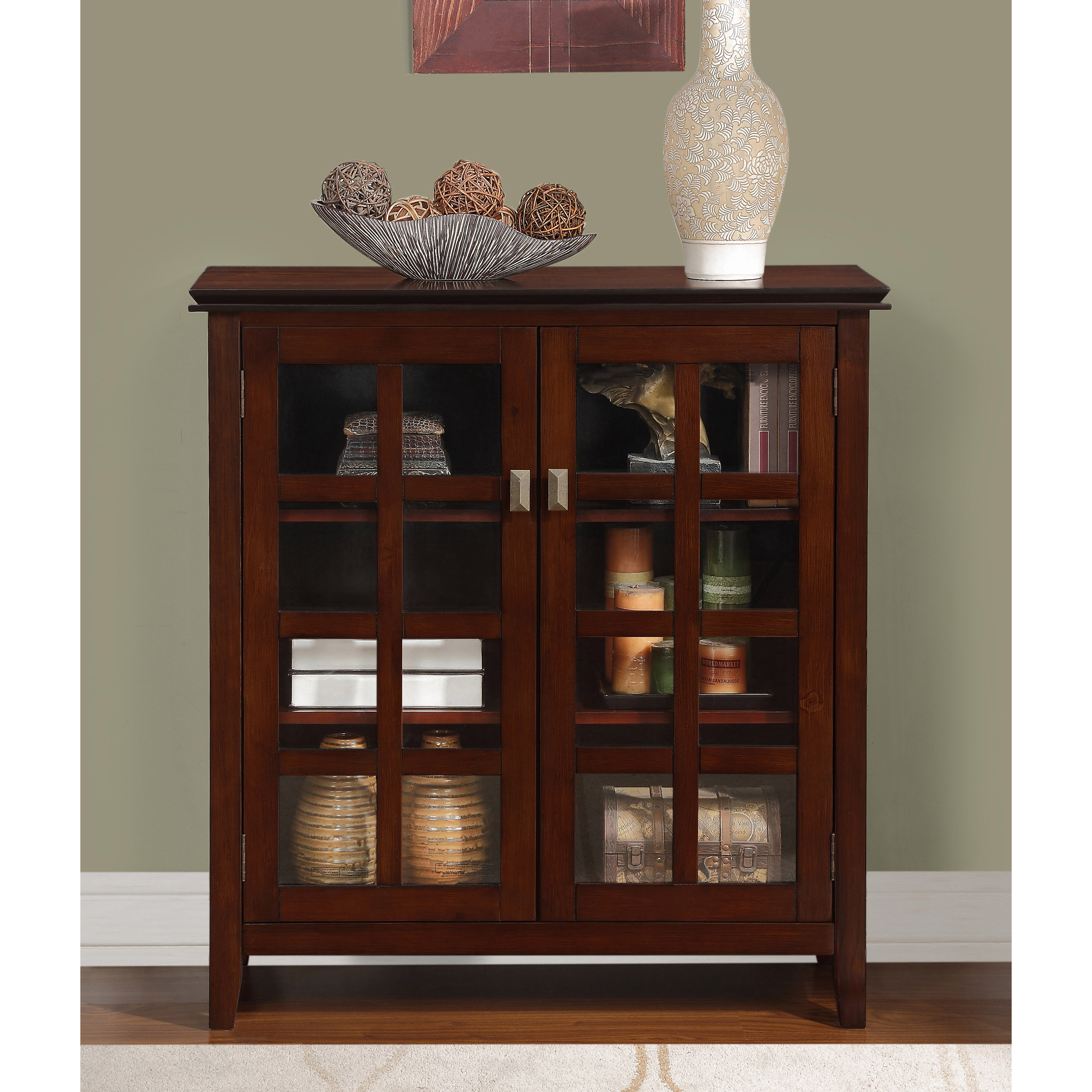 Simpli Home Artisan Medium Storage & Reviews Wayfair