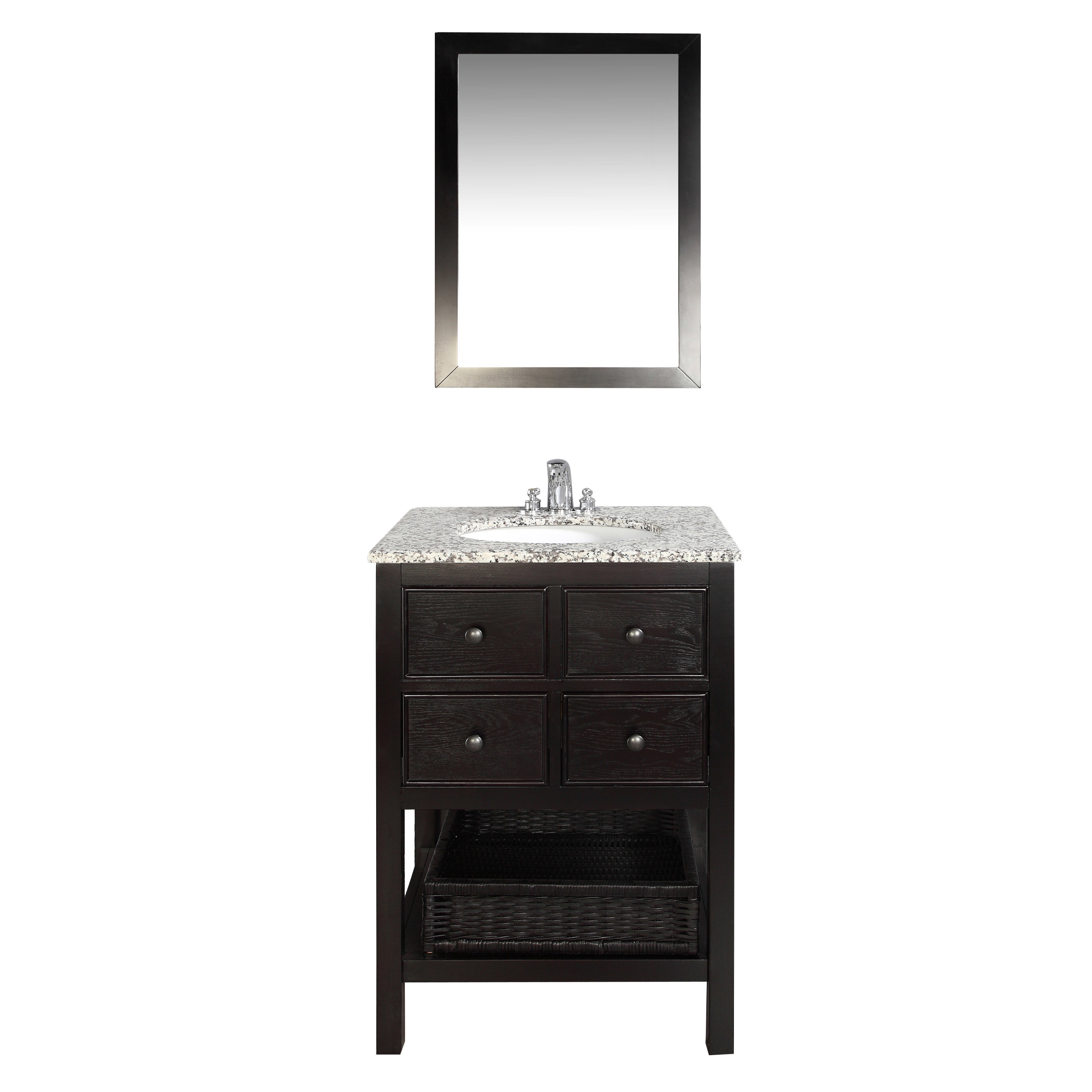 Simpli Home Burnaby 25 Single Bathroom Vanity Set Reviews Wayfair Simpli Home Burnaby 25 Quot Single Bathroom Vanity Set