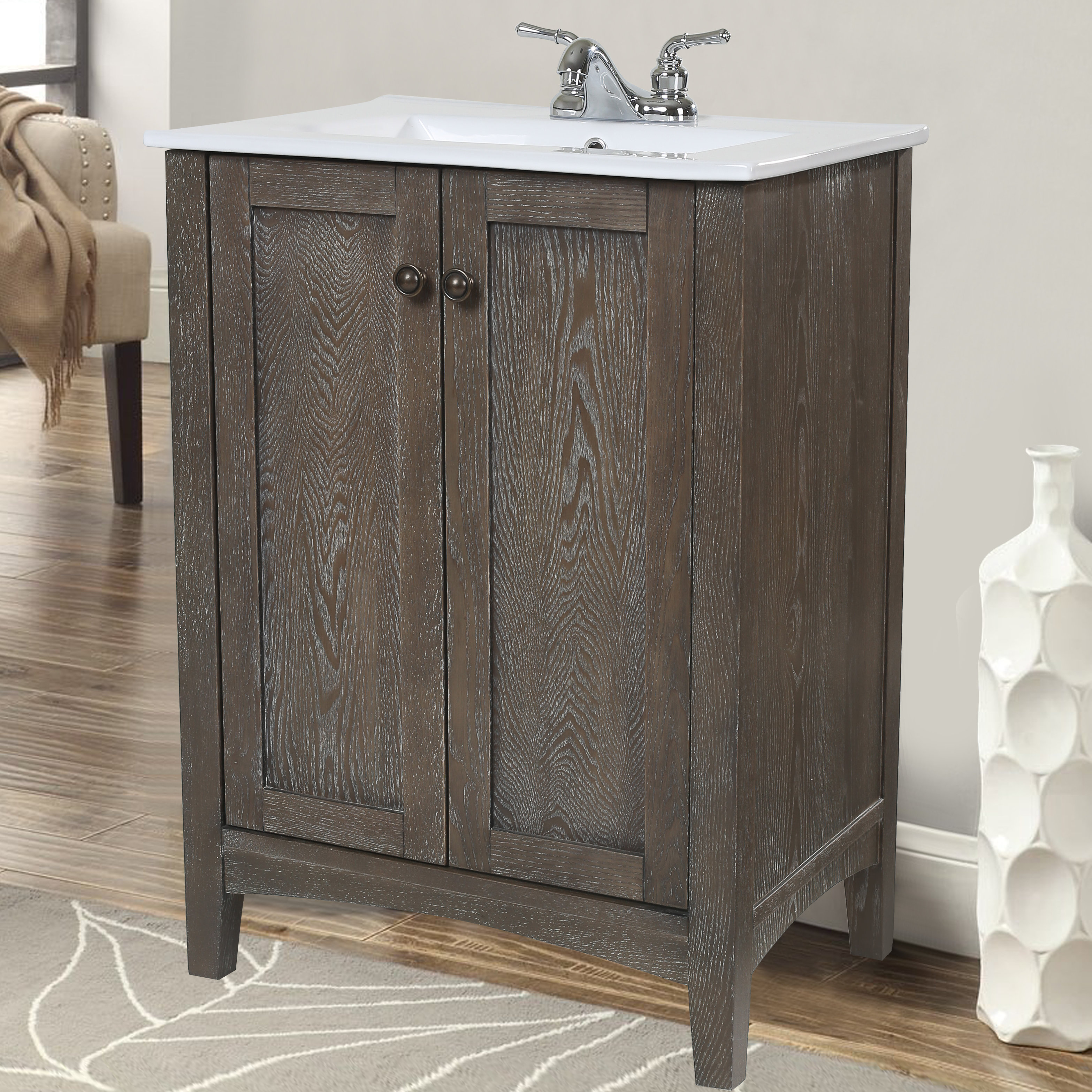 Elegant Lighting Danville 24 Single Bathroom Vanity Set Reviews Elegant Lighting Danville 24 Quot Single Bathroom Vanity Set