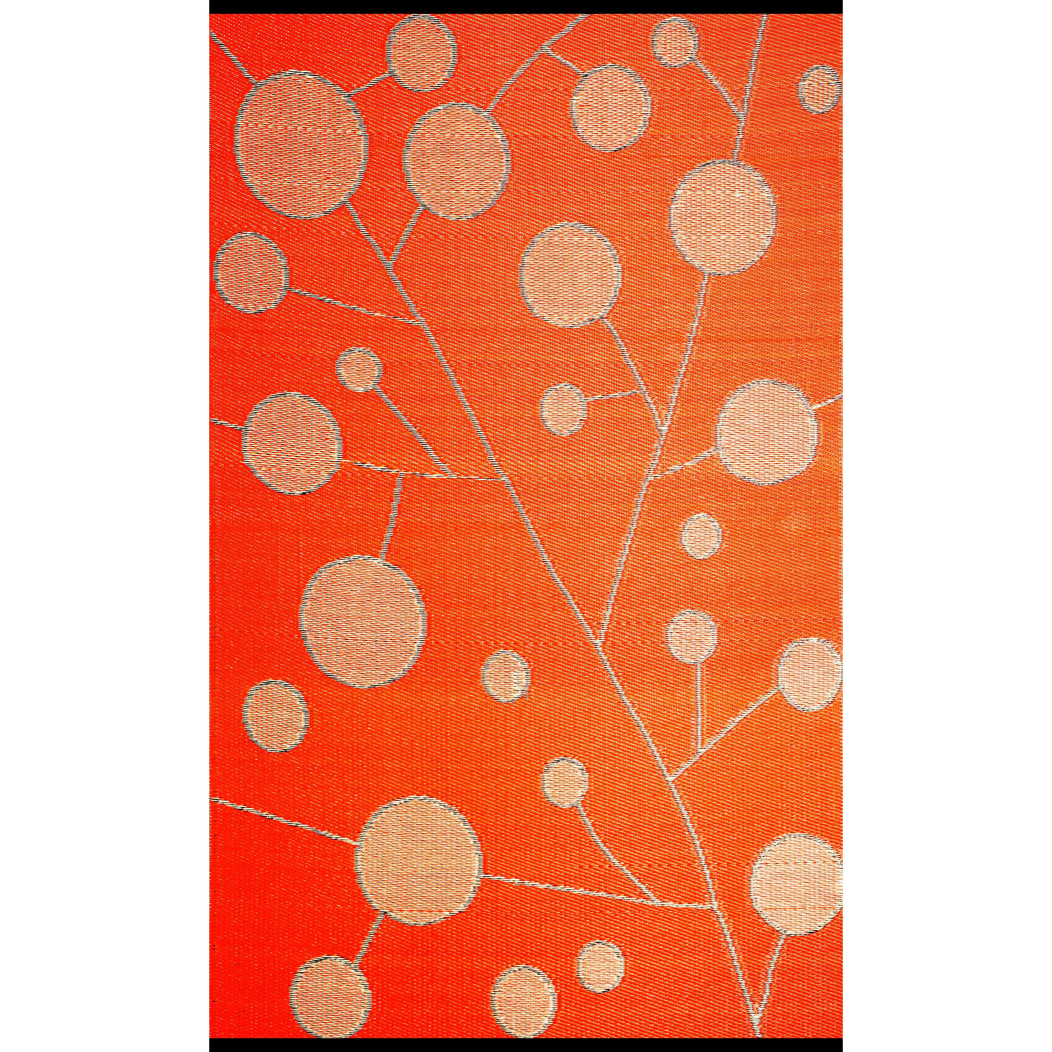 Burnt Orange Rug Shag Waves Orange Area Rug 5u0027 X 7u0027